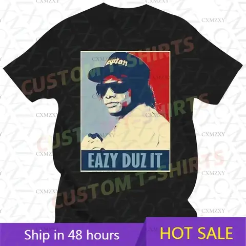 Brand T Shirts Men Cool Eazy Easy E Nwa Compton Printed Short Sleeve Tees New Men Fashion T Shirt Hipster Tops