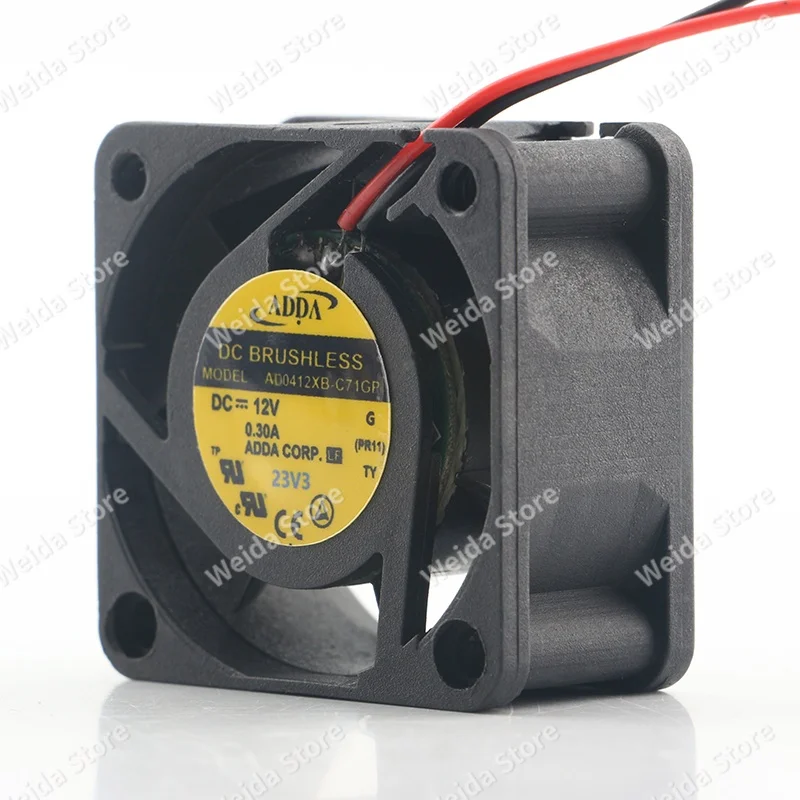 AD0412XB-C71GP is in stock. ADDA XIEHI 4020 12V 0.30A automotive navigation device cooling fan
