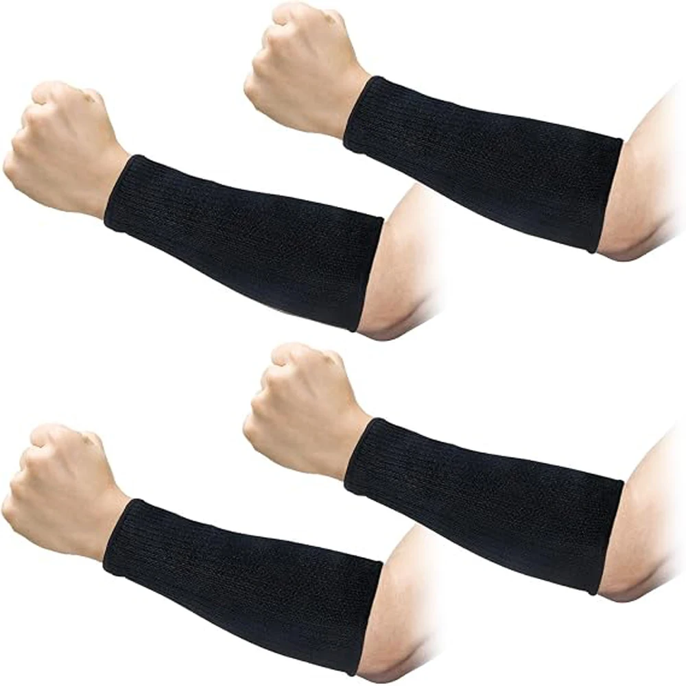 Level 5 Protection Arm Protection Sleeves Cut Burn Resistant Anti-Abrasion Forearm Cover Protector for Safety Gear