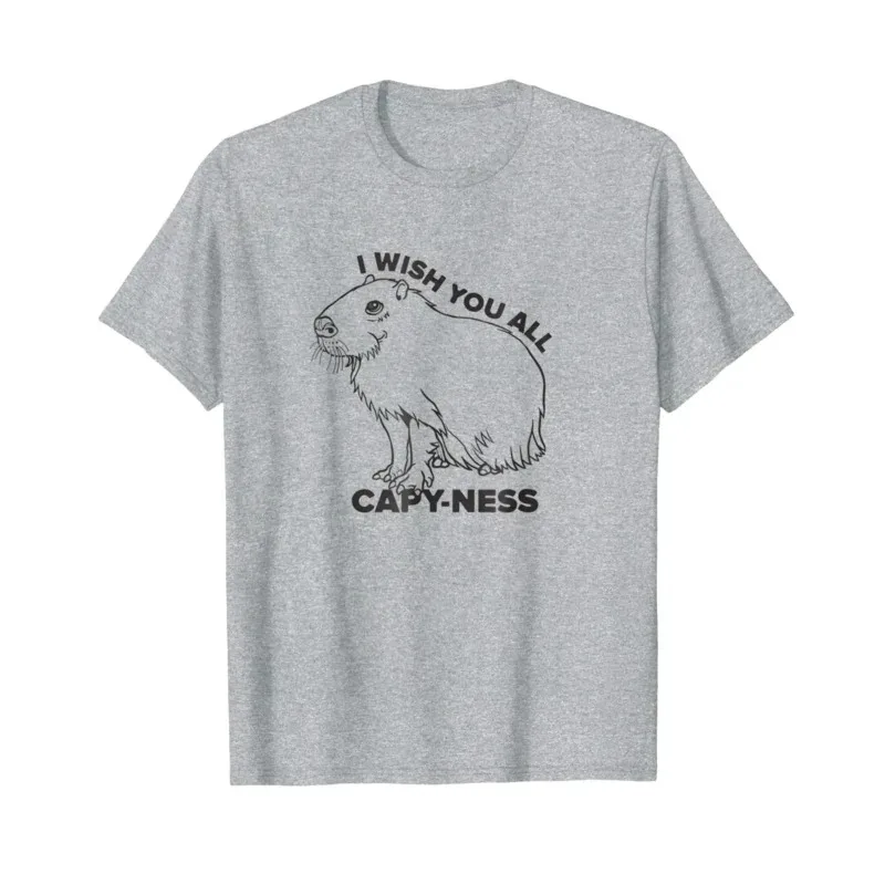 111 www I Wish You All Cap-Ness T-shirt -Capybara Lover