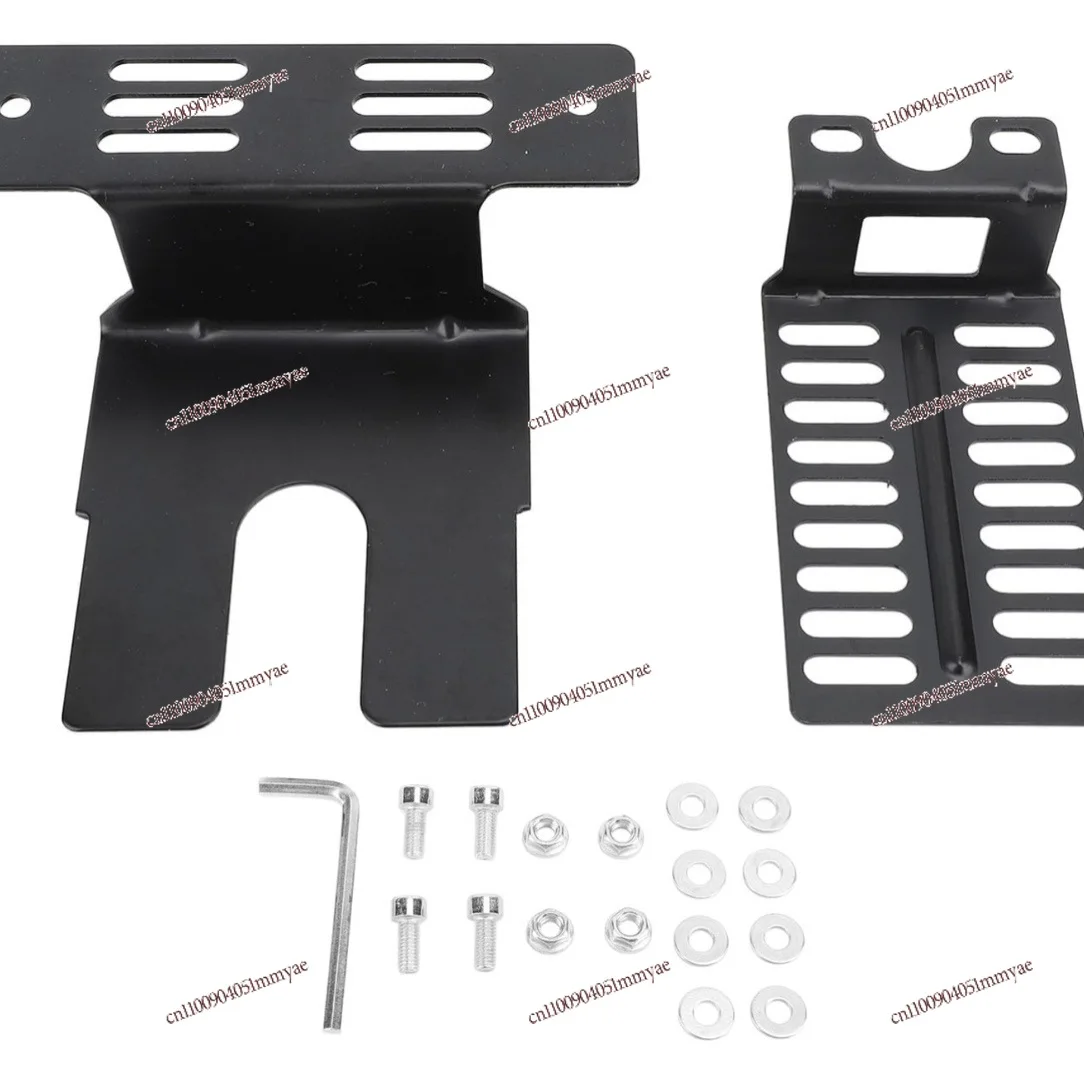 Stainless Steel Electric Grill Support Sheet Outdoor Stainless Steel Rotary Grill Motor Bracket Camping Accessories