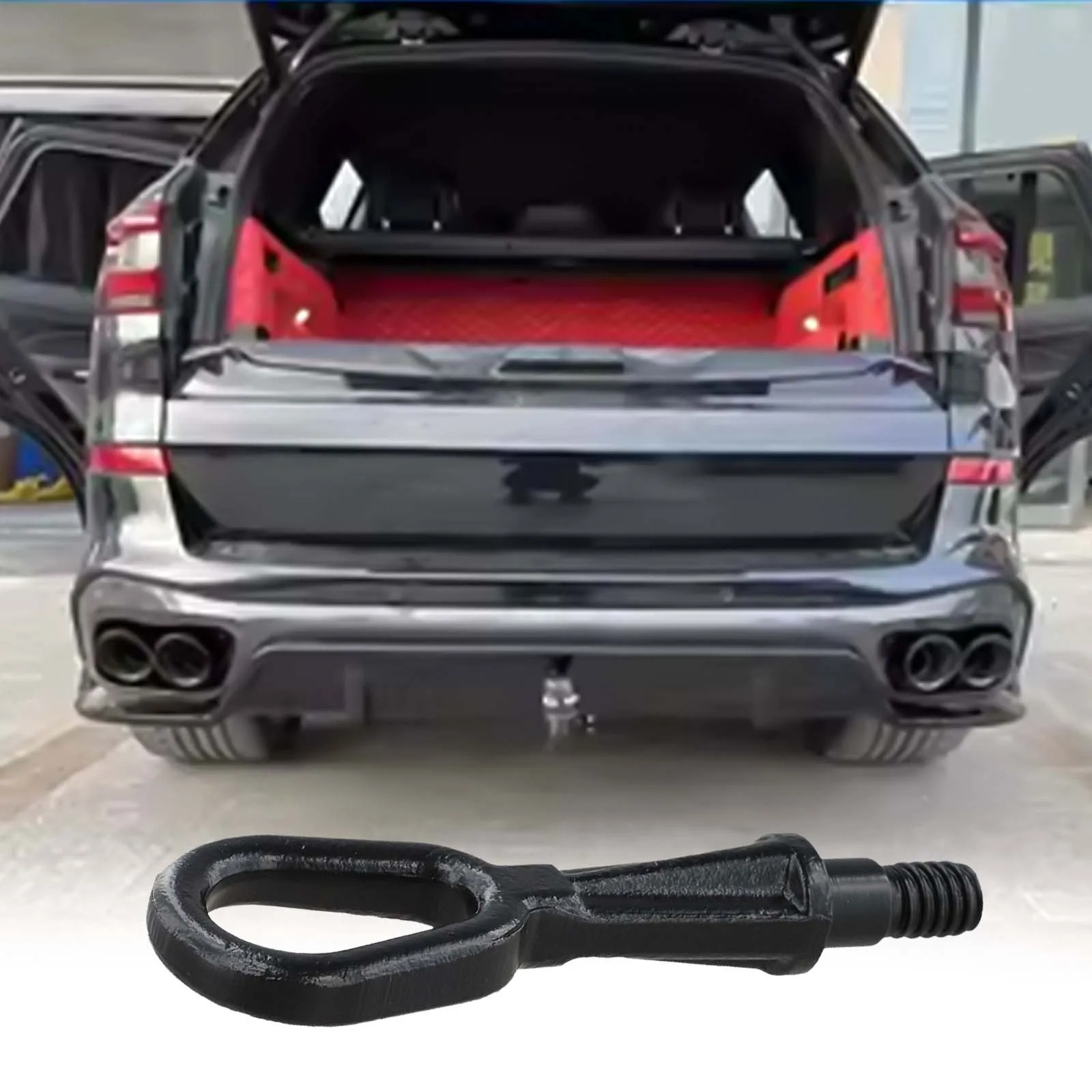 Picture 7: Tow Hook with Hinge for BMW E36 E46 E53 For E60 E61 E63 E64 E70 E71 E72 E81 E82 E83 E85 E86 E87 E88 For E90 E91 E92 E93 R55 R56
