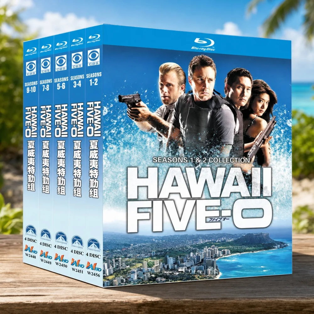 Blu-ray Ultra HD US TV Series Hawaii Five-0 Seasons 1-10 Complete Box Set