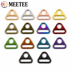 10-50Pcs 25mm Metal Ring Buckle for Bag Strap Backpack Belt Adjuster Clasp Webbing Bikini Anti-skid Hook DIY Garment Accessories