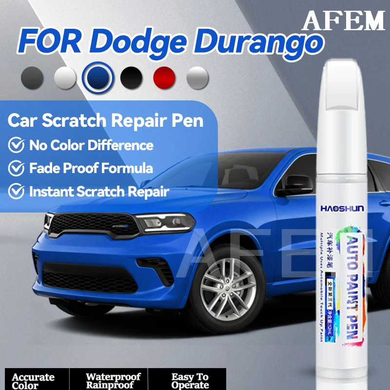 Specialized Automobiles For Dodge Durango 1998-2025 DN ND WD Paint Repair Pen Touch Up Scratch Remover DIY Auto Accessories Blac