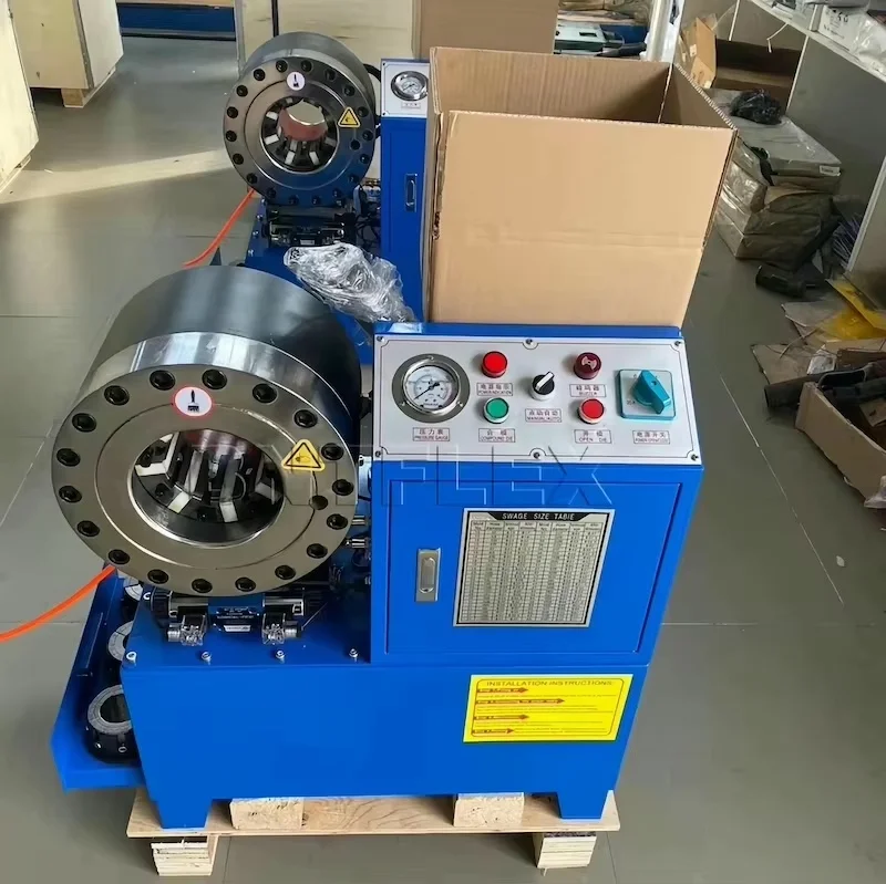 Fully Automatic High Precision Heavy Duty Withhold Hydraulic Rubber Hose Crimping Automatic Pressing Machine Machine