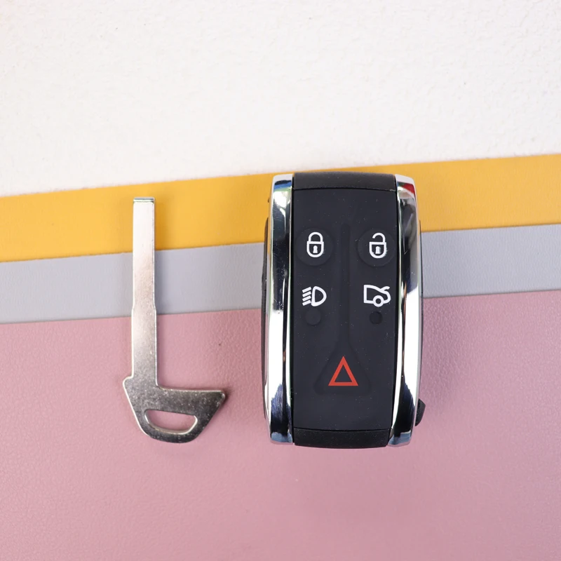 for Jaguar XF XK XKR X-Type S-Type 2007 2008 2009 2010 2012 5 Bottons Original Case Replacement Car Key Fob Case Shell Housing - view 3