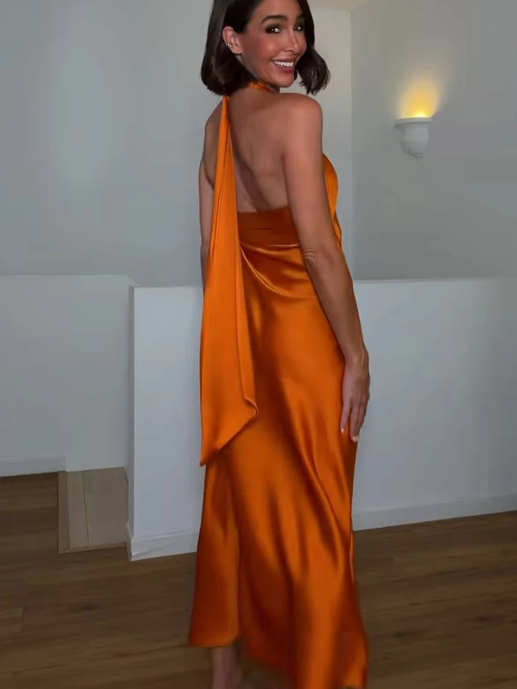 TFMLN Sexy Women's Bodycon Dress 2026 Sleeveless Club Midi Dress Female Elegant Long Tight Evening Dresses Fashion Solid
