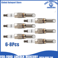 6x/8x SP-515 Iridium Spark Plugs 3L3E12405KD PZH14F for FORD USA MUSTANG Coupe for Lincoln Navigator for Mercury SP515