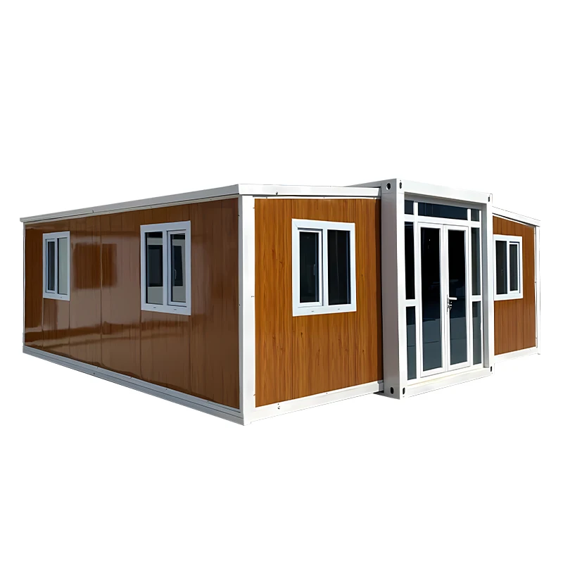 40ft Expandable Modular Container Room Sandwich Panel for Catering Home Kitchen 3 4 Bedroom Prefab Home with Bathroom Customized