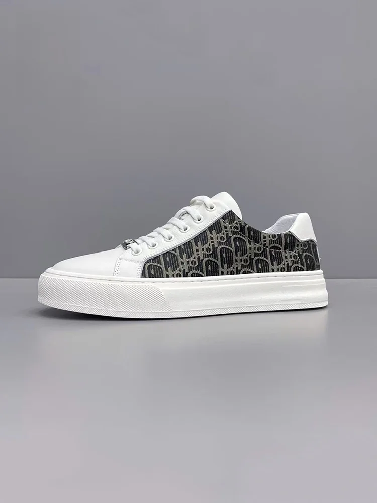 

Мужские слипоны IFSEN из дышащей кожи, повседневные, 2025 года, новые, высококачественные, универсальные, на толстой подошве