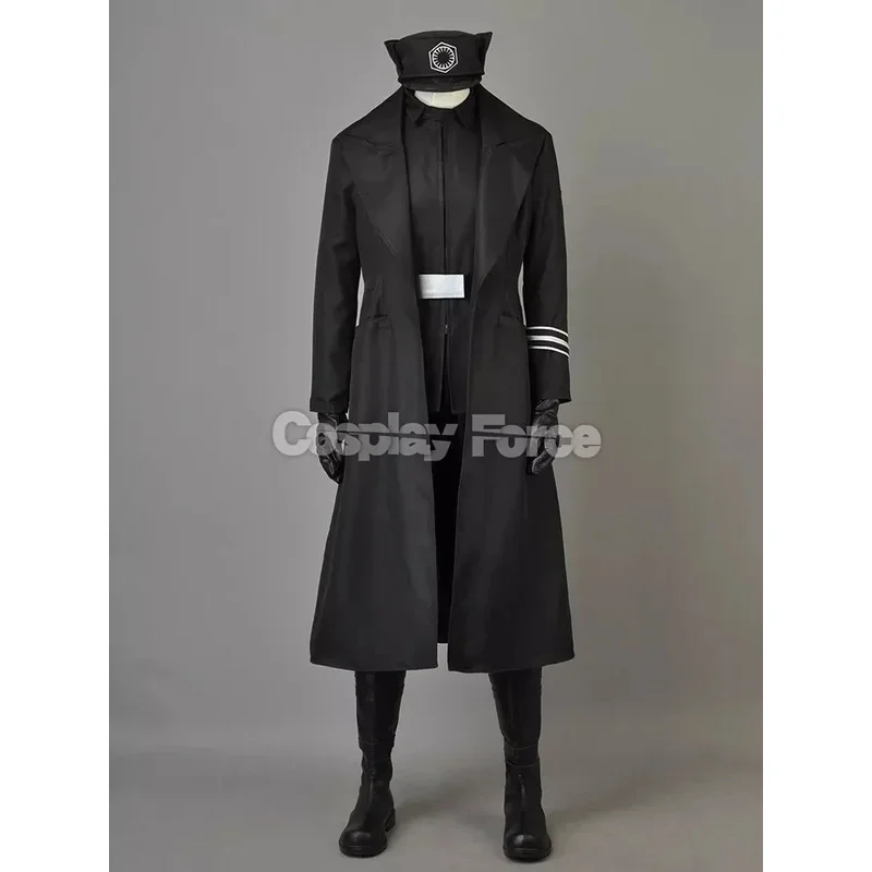 

The Last Jedi First Order Armitage Hux Cosplay Costume with Hat no shoes