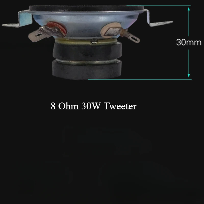 SOTAMIA 2 ชิ้น 2 นิ้วทวีตเตอร์ 8 โอห์ม 30 วัตต์ Treble ลําโพง Warped กระดาษเสียงเพลงลําโพงกรวย Dual ทวีตเตอร์แม่เหล็กสําหรับ LG