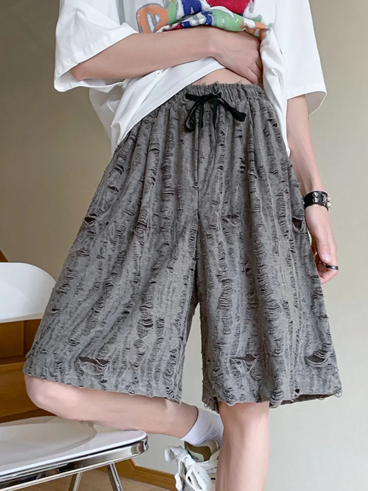 

Мужские шорты из ледяного шелка: летние, тонкие, пляжные, повседневные, дышащие, легкие, модные, в уличном стиле