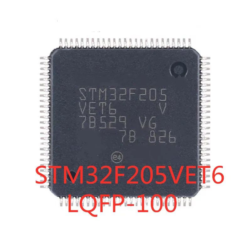 1PCS/LOT 100% Quality STM32F205VET6 STM32F205 LQFP-100 SMD 512kb microcontroller In Stock New Original