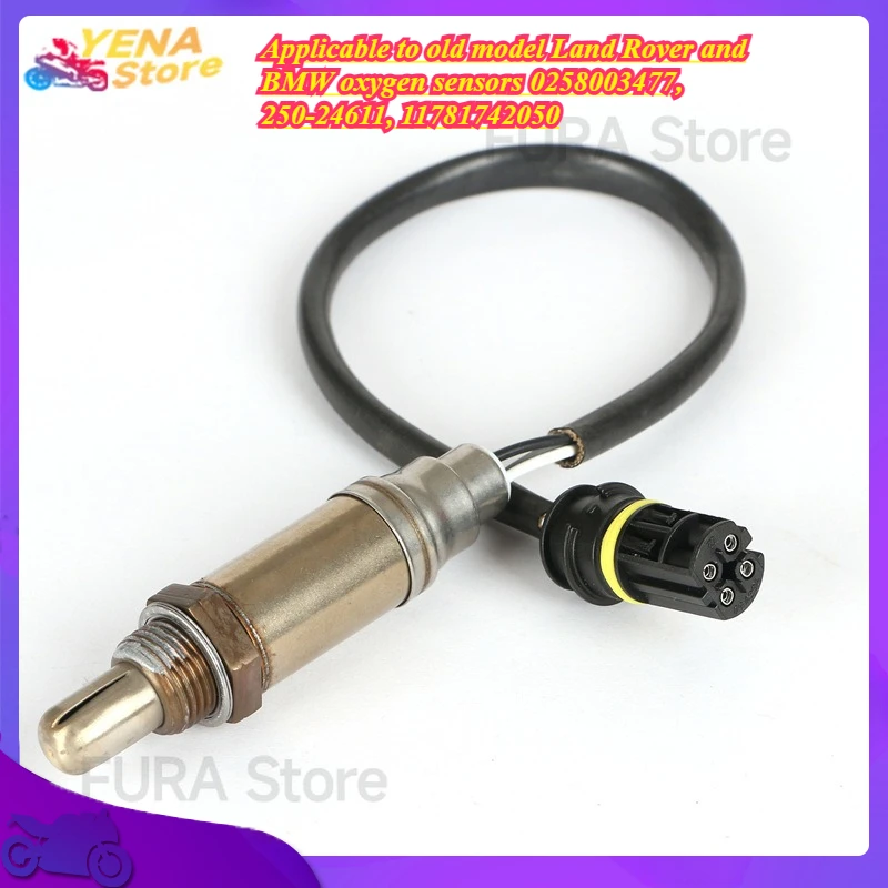 

Applicable to old model Land Rover and BMW oxygen sensors 0258003477, 250-24611, 11781742050. Oxygen O2 sensor. Automotive parts