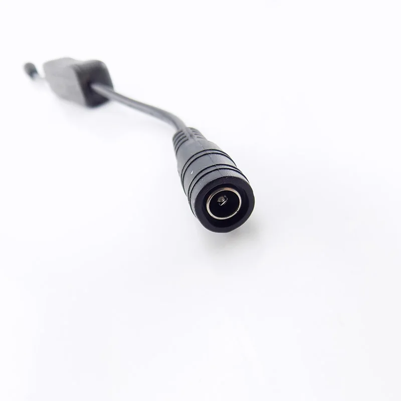 DC Power Cable 5.5mmx2.1mm Female to Male Plug Connector With Switch Extension Cord Adapter CCTV Camera Led Strip Power Supply