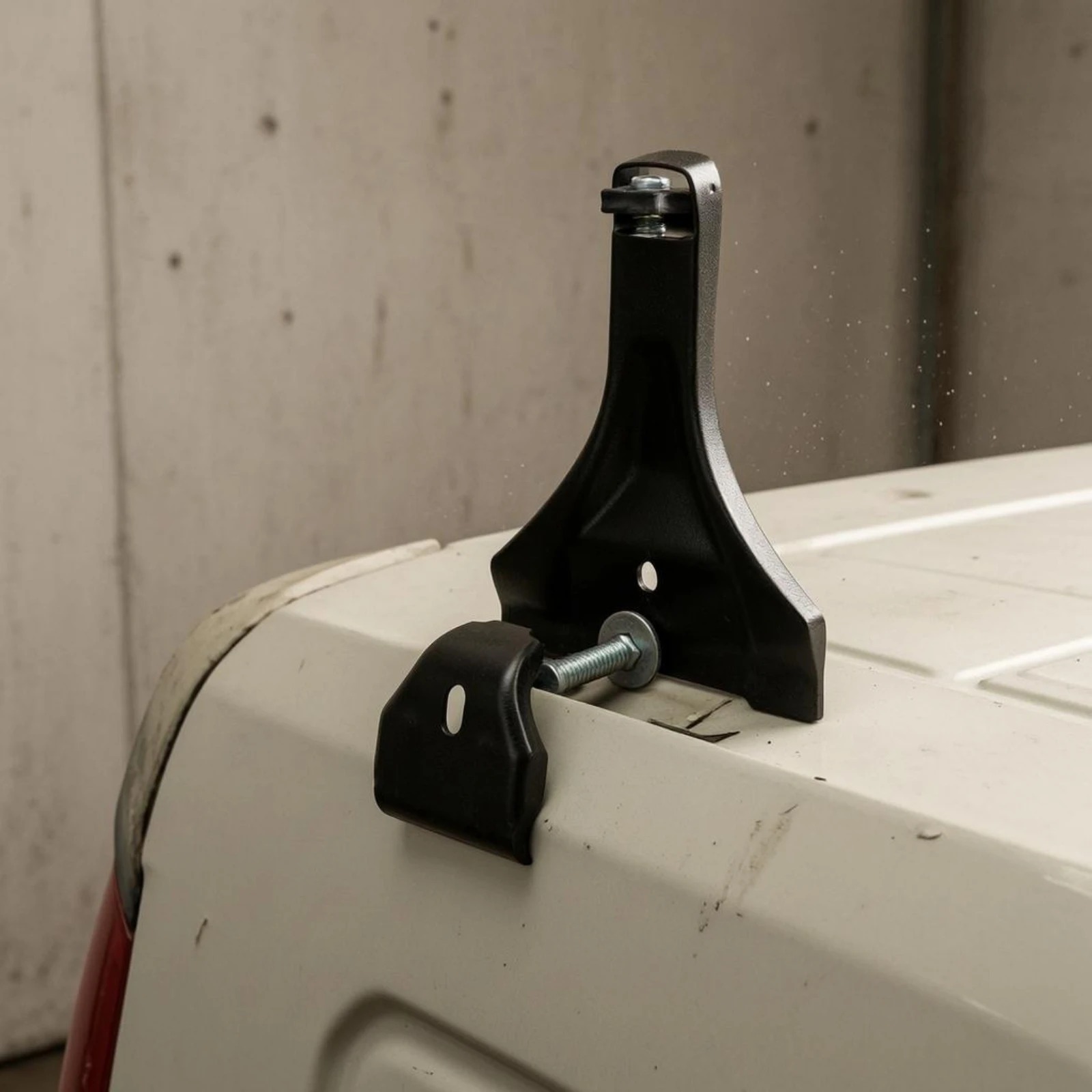 Rain Gutter Bracket Claw Slotted Plate Roof Rack Mounting Bracket No-Drill Roof Rack Clamp Hand-Tightening Knob