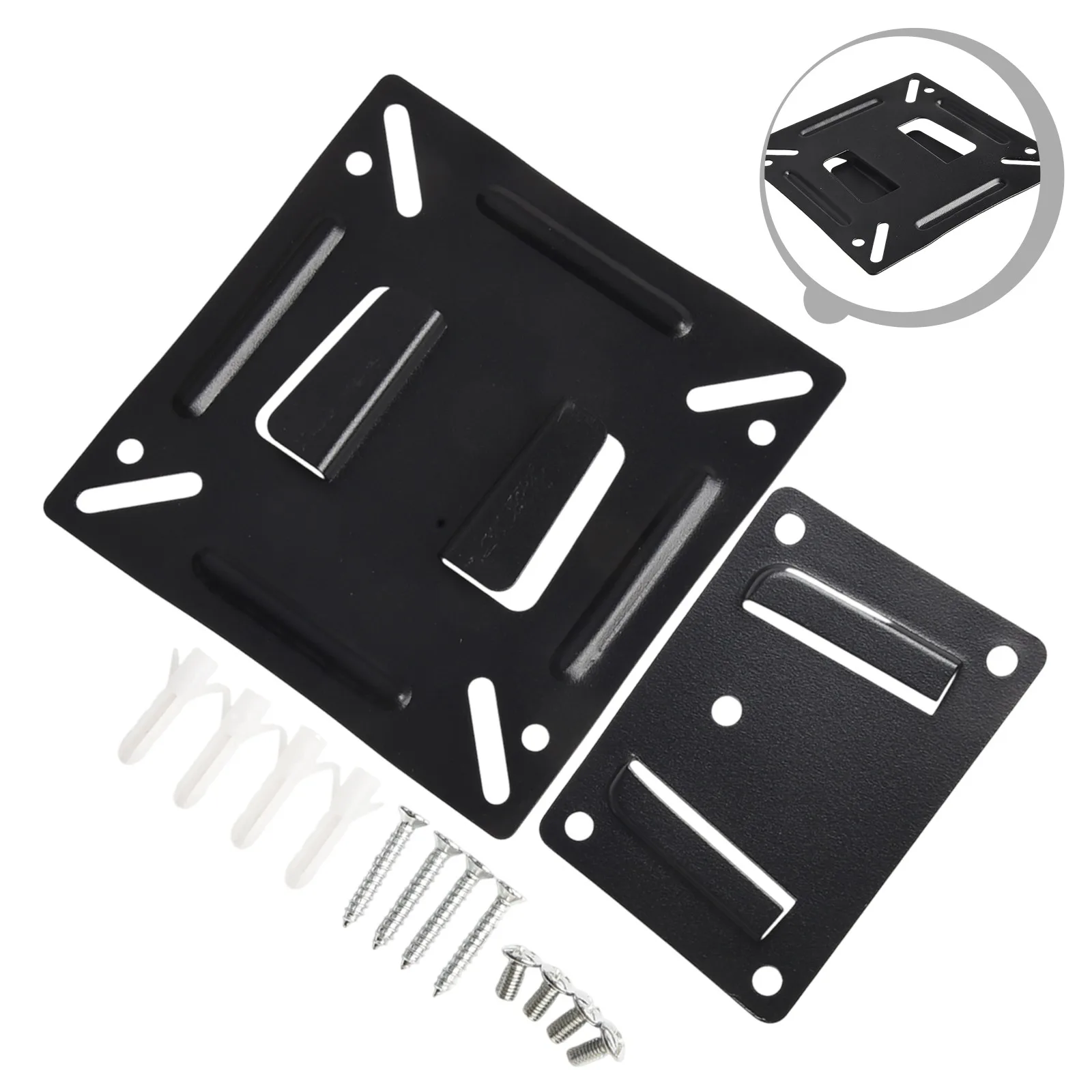 Quick Installation Metal TV Wall Mount Snap Fastener TV Mount Adjustable Viewing Angle Flexible Adjustment TV Viewing