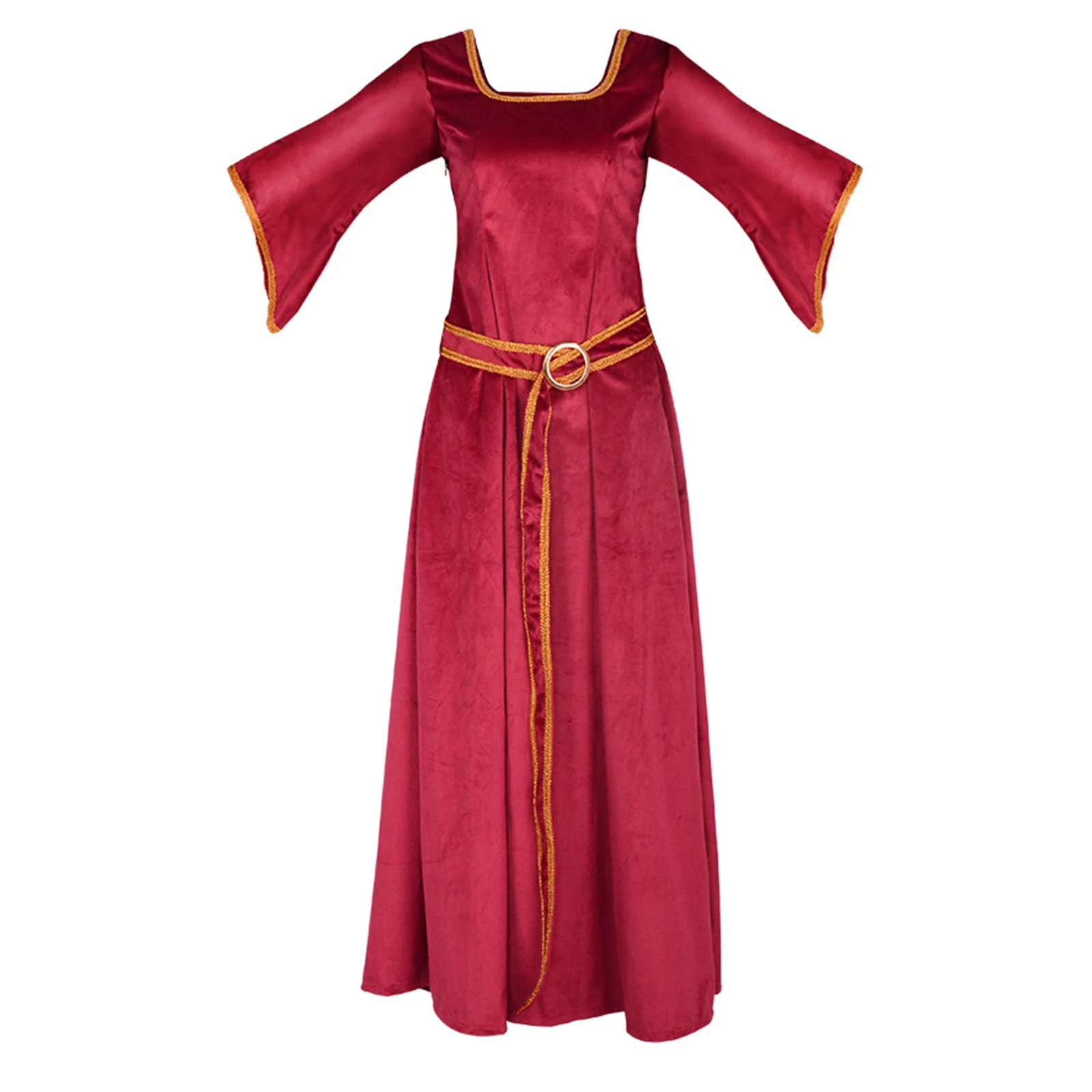 Movie Mother Gothel Cosplay Costume Fancy Dress Outfits Palace Retro for Woman Girl Halloween Carnival Suit for Adult Clothes