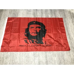 ZXZ Cuba flag 90x150cm Cuba Revolution Hero EI CHE Ernesto Guevara Flags Memorial Hero Flags for home decoration