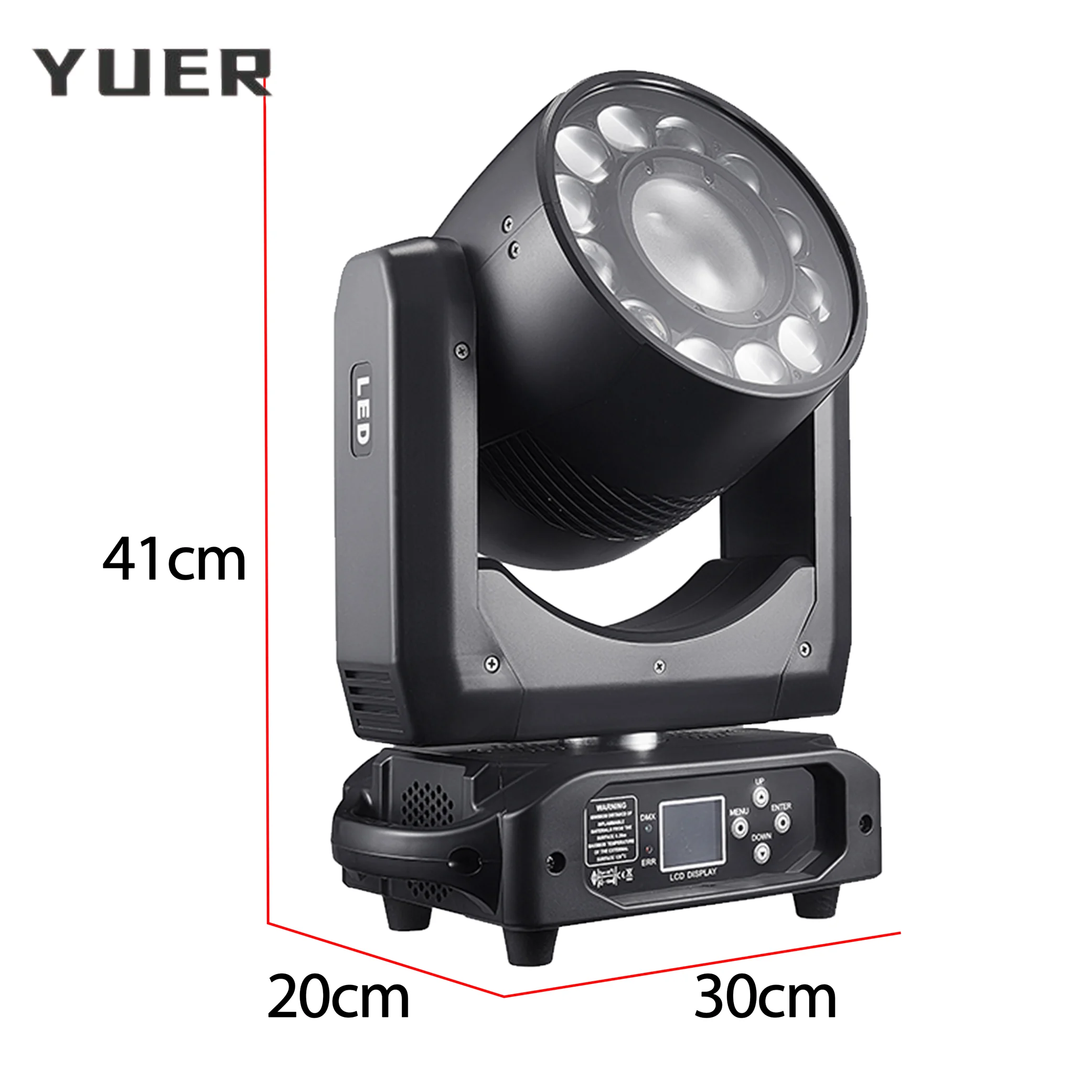 200W LED Warm/cold light +12x12w RGBW wash moving head light Zoom wash effect DMX512 for DJ Disco Pub Party Club Live Show Bar