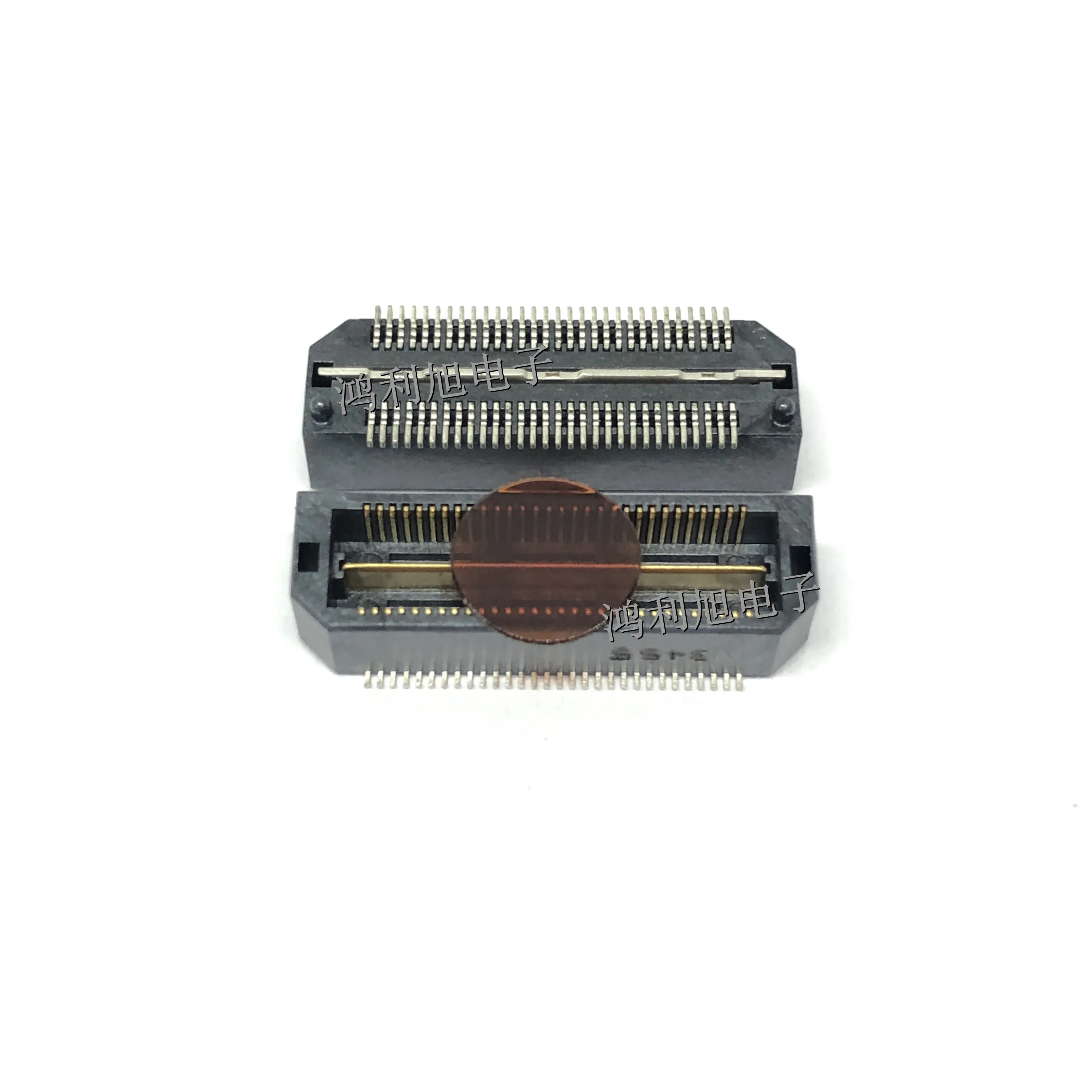 1PCS/Lot QTH-030-01-L-D-A-K-TR Conn Micro High Speed Terminal Strip HDR 60 POS 0.5mm Solder ST Top Entry SMD T/R