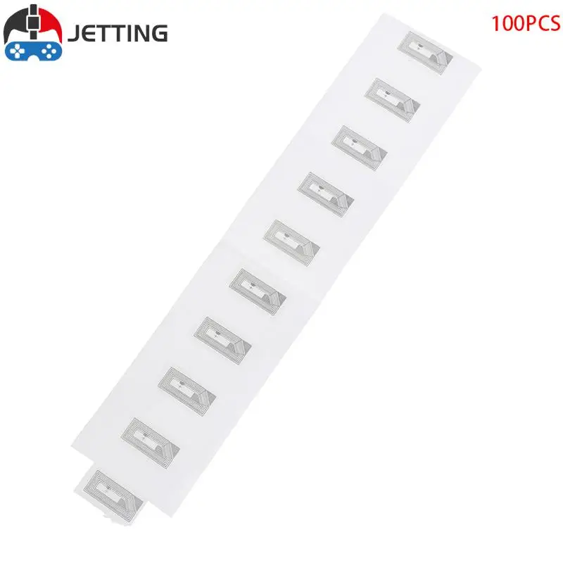 100Pcs NFC Chip Ntag213 Sticker Wet Inlay 2*1cm 13.56MHz RFID NTAG213 Label Tag IoT Devices