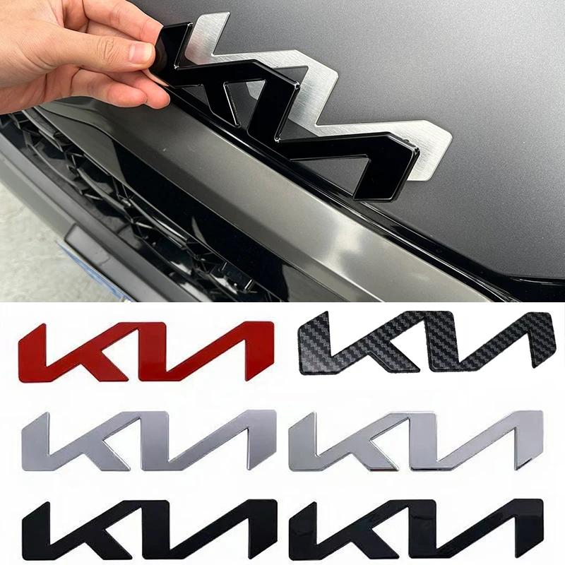 Pegatinas ABS para el logotipo delantero y trasero del coche, accesorios para Kia GT-Line Sportage Ceed Rio Picanto Sorento Soul Cerato Venga Forte