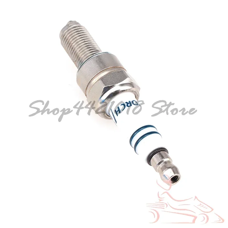 Motorcycle Iridium Spark Plug B7RIU for CR7E CPR7EA-9 CPR8EA-9 CPR8EAIX-9 96067 CR8E CR8EIX IU24 IU22 UR4DC PRG6HCC Moto Parts