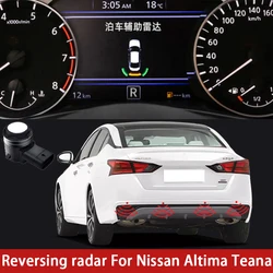 Car Display Screen Reversing Before After Image Radar Sensor Sound Warning Detection System For Nissan Altima Teana 2013 To 2022