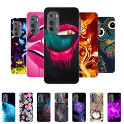 For Moto Edge 2022 Case Bumper TPU Silicone Soft Back Cover for Motorola Edge 2022 Case Moto Edge2022 Funda Cartoon