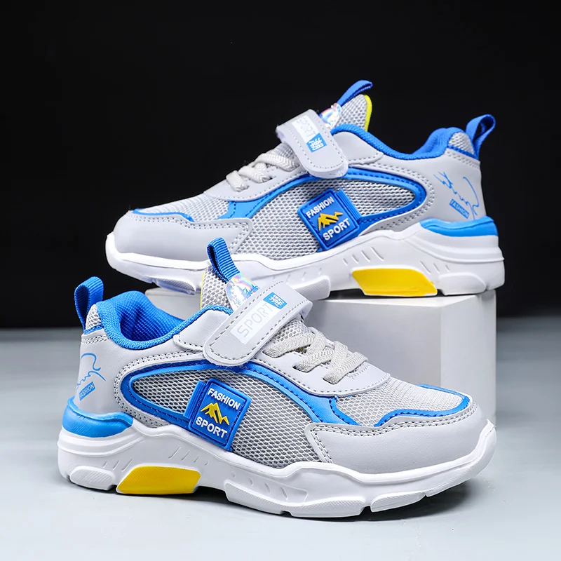 Zapatillas deportivas de cuero transpirables para niño - imagen 4