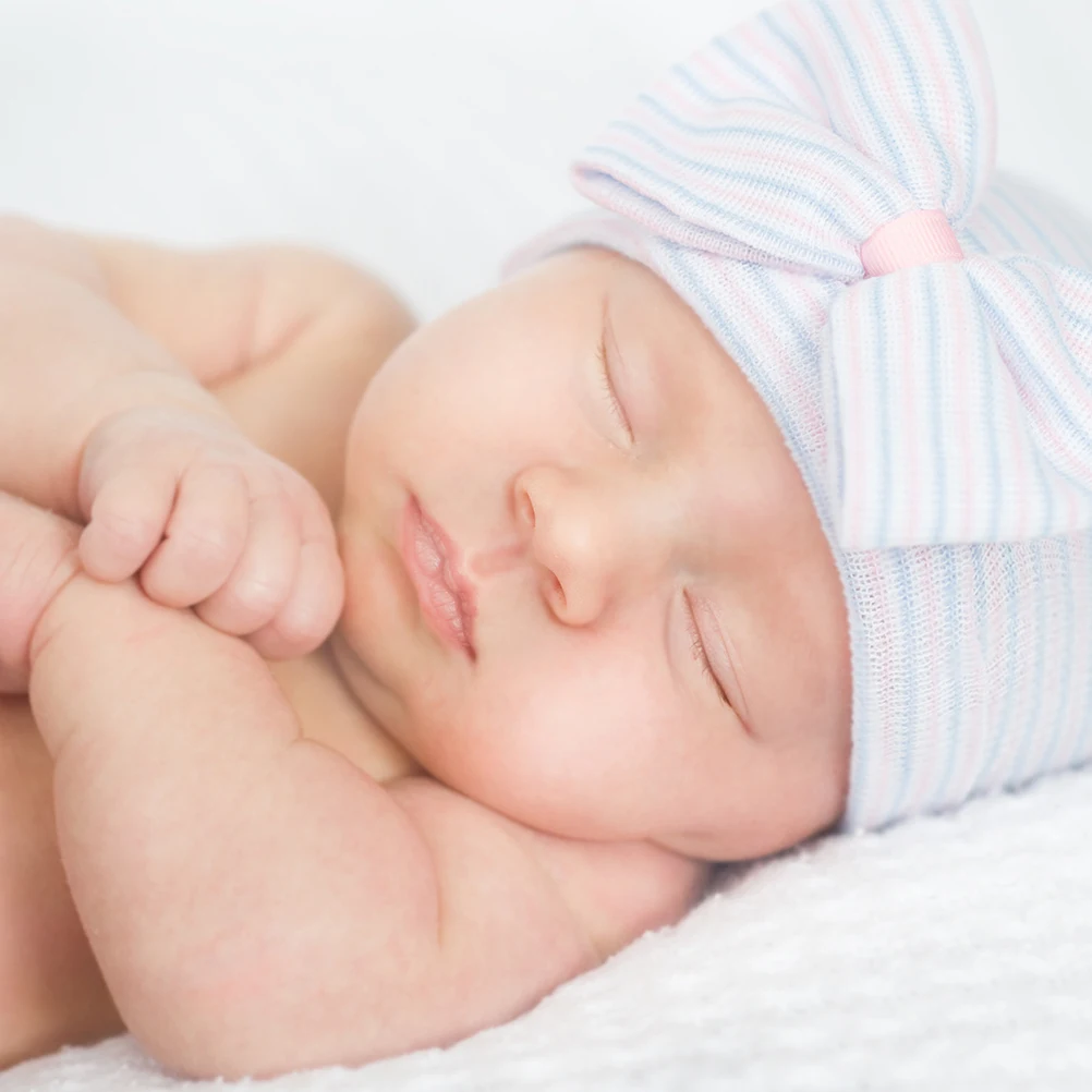 

5pcs Knitted Infant Cap Infant Knitted Hat Newborn Hat Photo Props Woolen Bowknot Fall Baby Photo Props Winter Memories