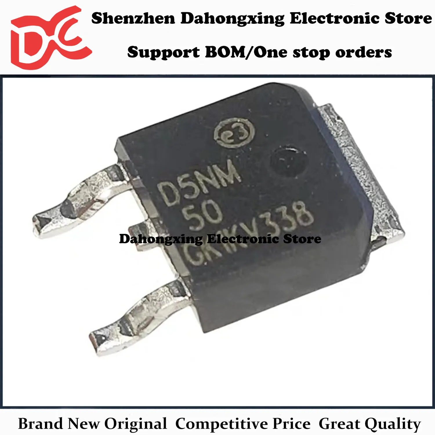 New Original 10Pcs STD5NM50 D5NM50 TO-252 7.5A 500V MOSFET Field Effect Transistor Electronic Components Great Quality