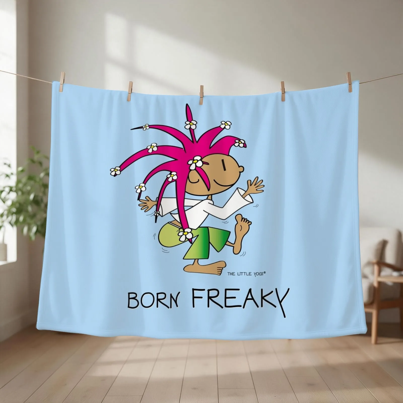 Born Freaky Throw Blanket Summer Beddings Retros Decorative Sofa Blankets For Baby Blankets