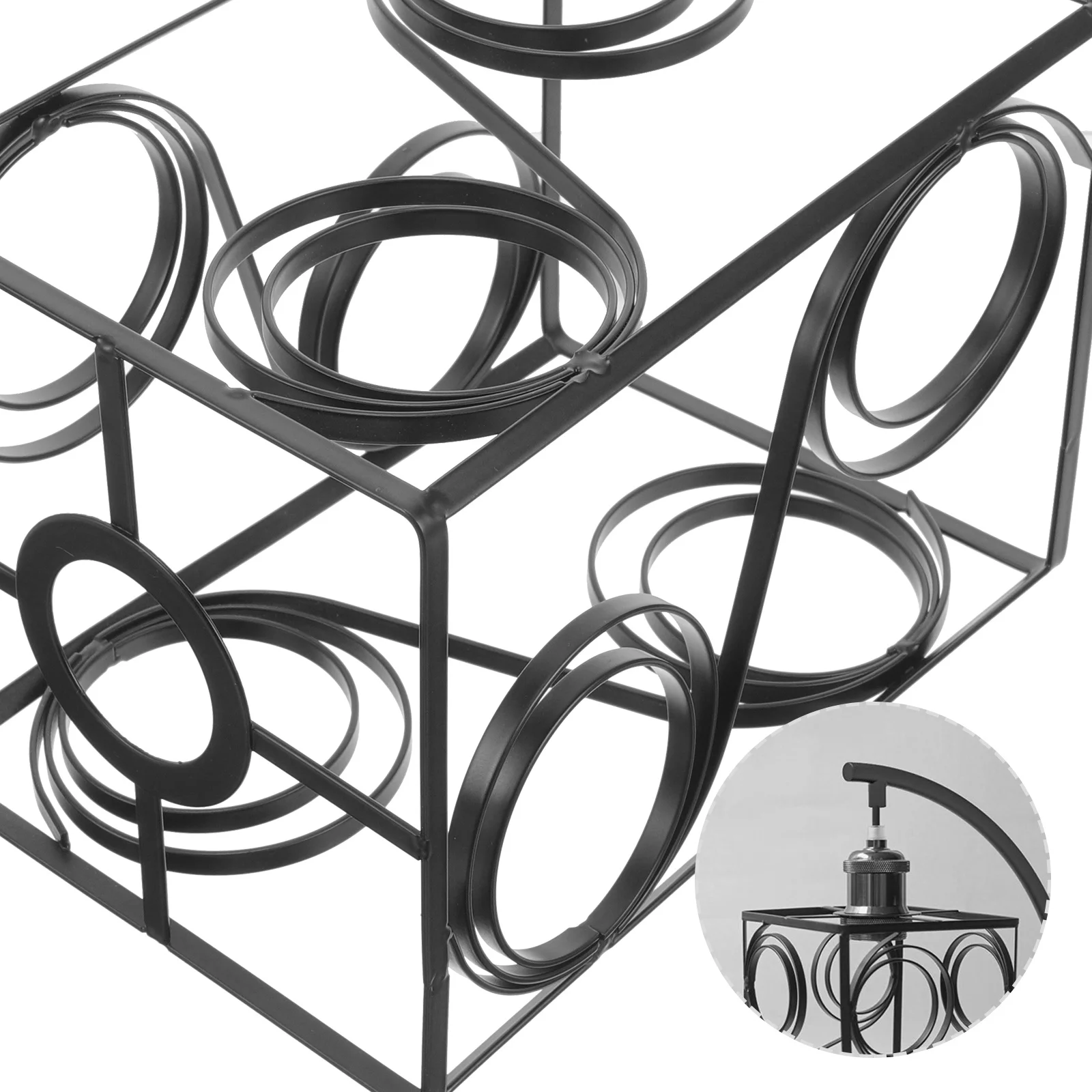 

1 Pcs Vintage Desk Lamp Shade Beautiful Iron Light Covers for Bedroom and Living Room