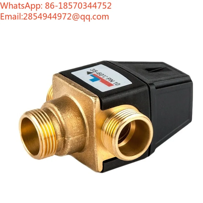 Constant Temperature Mixing Valve, Automatic Adjustment of Hot and Cold Water, Adjustable Constant Temperature 35-60 ℃