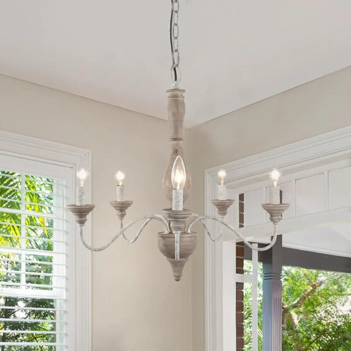 European, French and American pastoral rural retro chandeliers