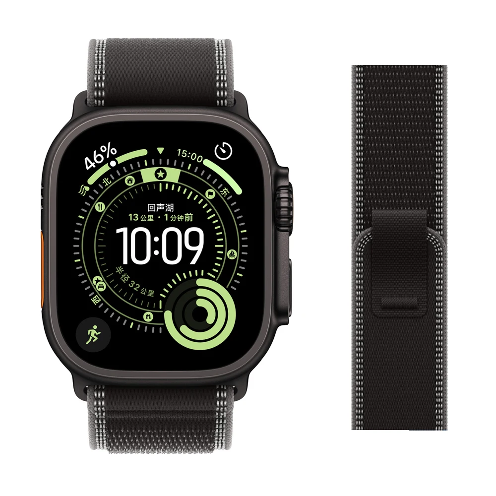 New Trail Loop For Apple Watch Band Ultra 3 49mm 46mm 45mm 42mm 44mm 40mm Sport bracelet correa iwatch 11 10 9 8 7 6 5 SE Straps