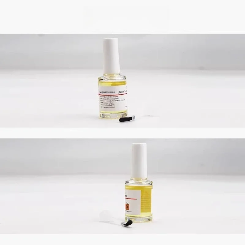 12Pcs/Box Dental Gypsum Hardener & Sealer, Surface Curing Agent for Model Repair, Strengthening & Separation