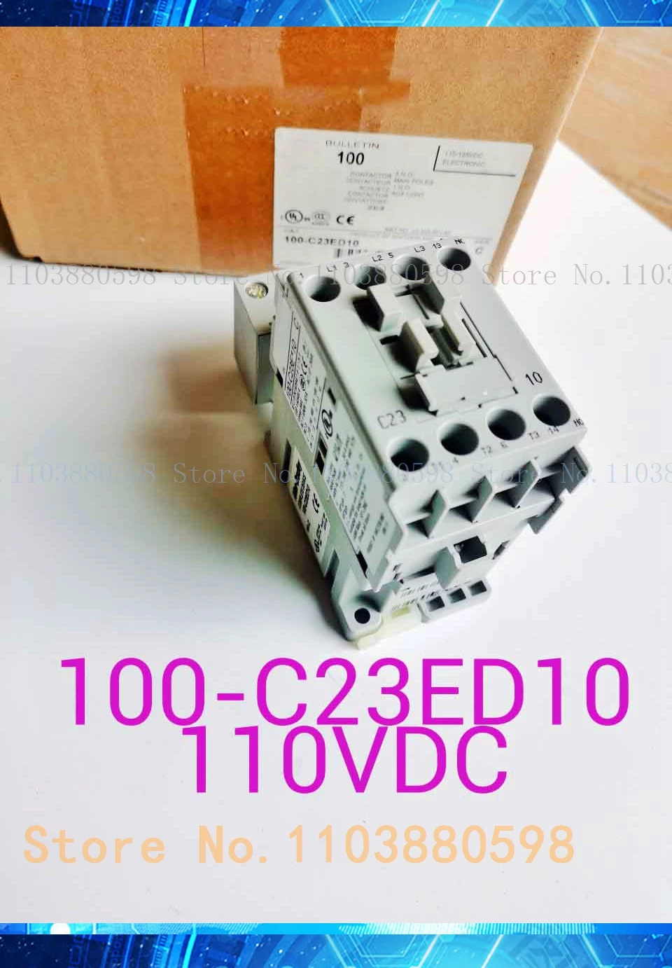 AB 100-C23ED10 110-125VDC