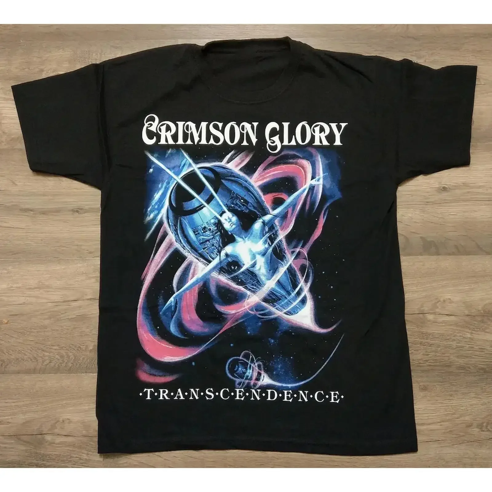 CRIMSON GLORY Transcendence T Shirt For Fans S To 5XL CB1049 webp vintage Washed Breathable Comfortable Versatile Soft Stylish