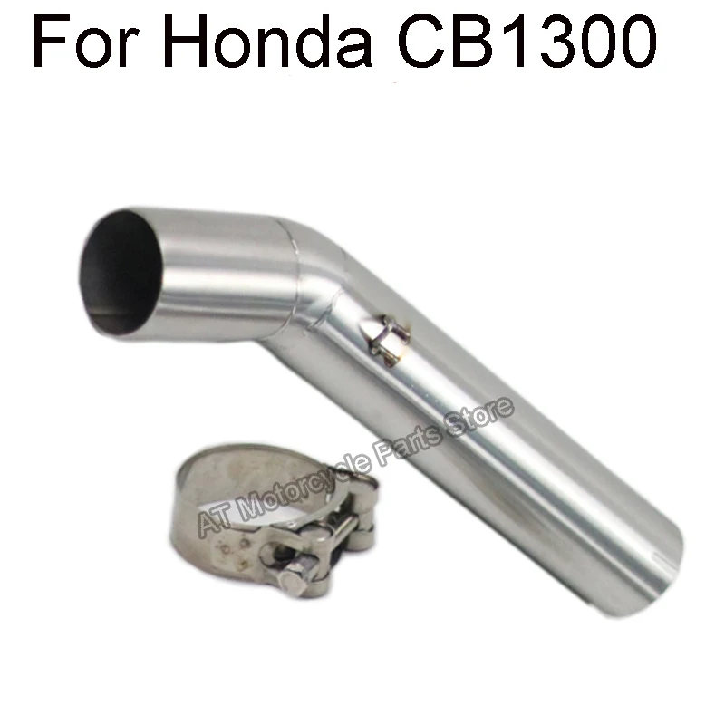 Motorcycle Exhasut Muffler Pipe Motorcycle Muffler Link Pipe Connect Pipe For HONDA CB1300 Middle Tube Accessories