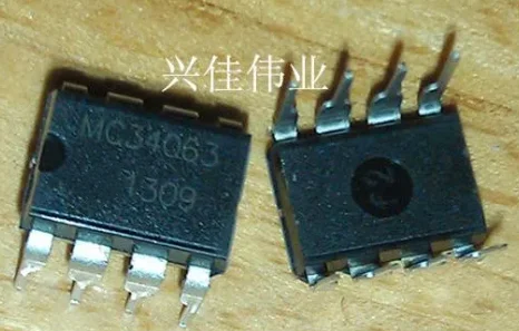 

10PCS The new MC34063 34063API 1.5A-36V DIP-8