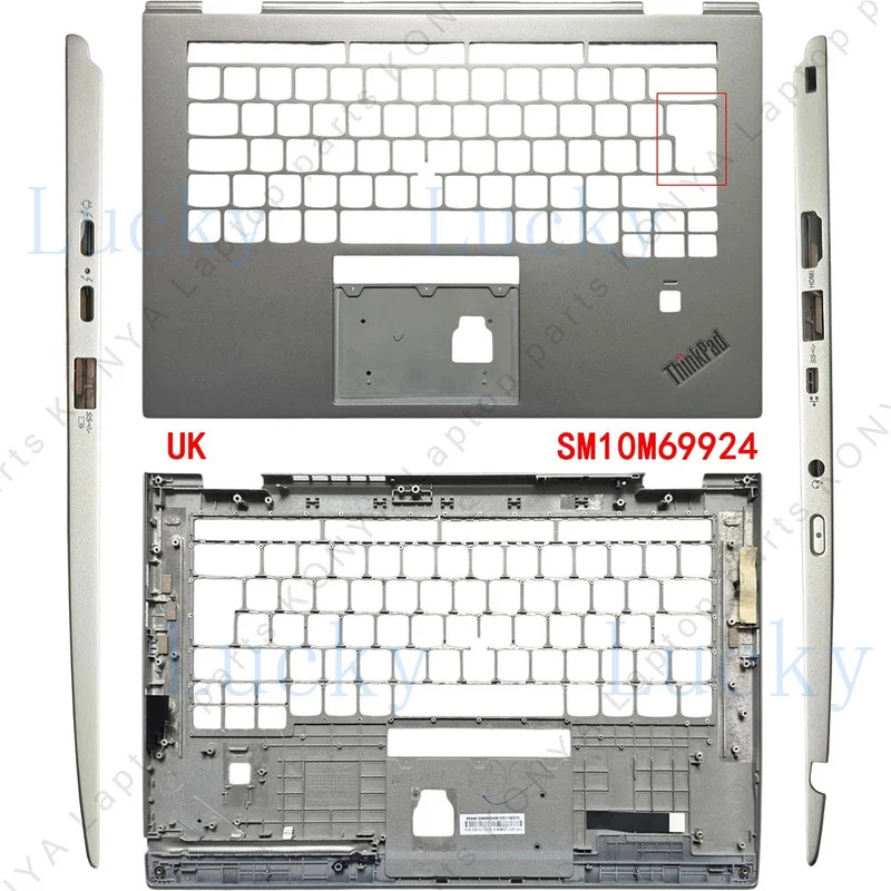 Z+  For Lenovo Thinkpad X1 Yoga 3rd Gen 2018 Series Laptop Palmrest Upper Cover