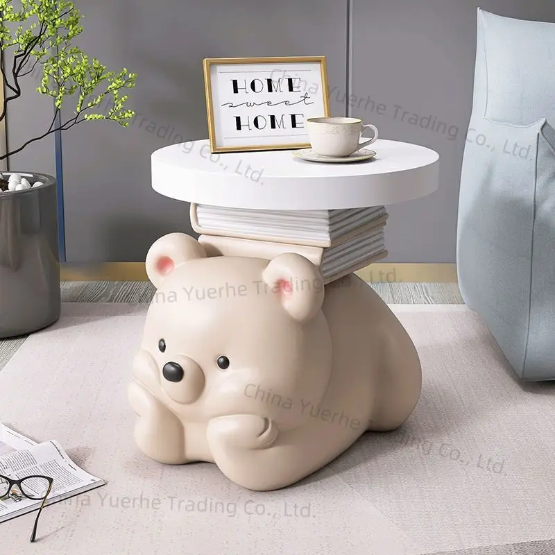 

Cream bear living room floor ornaments, home accessories, TV cabinet, sofa side coffee table, bedside table, housewarming gift