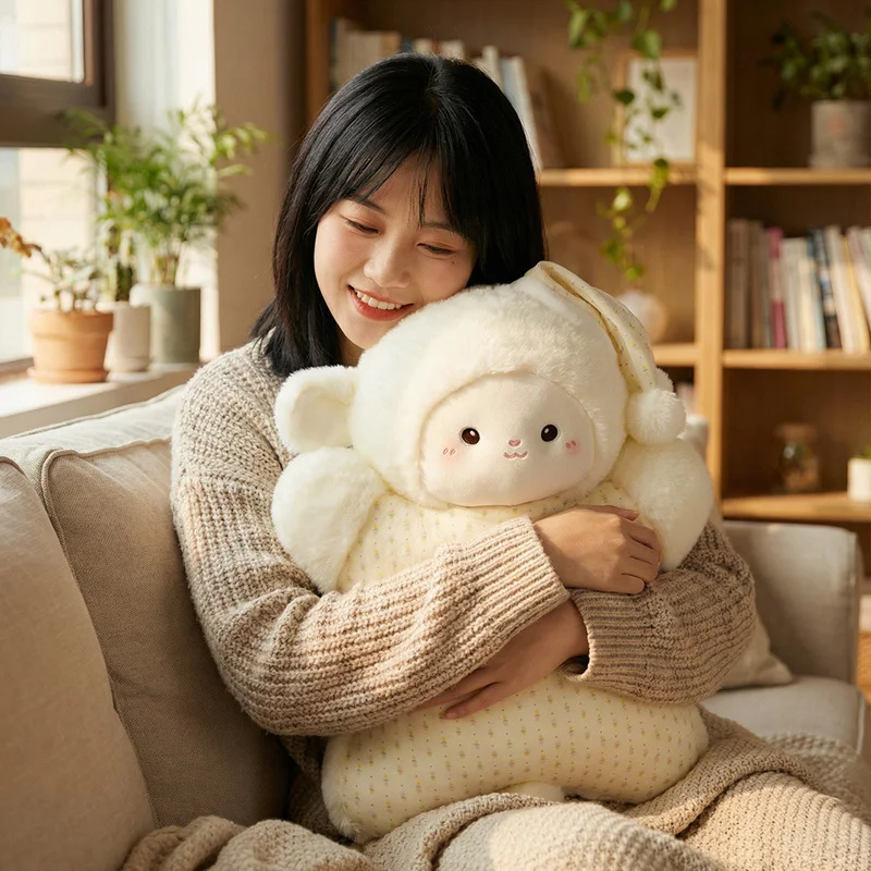 لطيف وناعم الحيوان وسادة 50 سنتيمتر لينة مهدئا الكلب القط ختم دمية محشوة النوم رفيق دمية للبالغين/أطفال غرفة أريكة ديكور