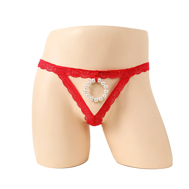 سيسي الملابس الداخلية رجل O-حلقة مطرز حزام رياضي مثير الدانتيل g-سلسلة سيور الملابس الداخلية انظر من خلال تنفس موجز سراويل شفافة #6