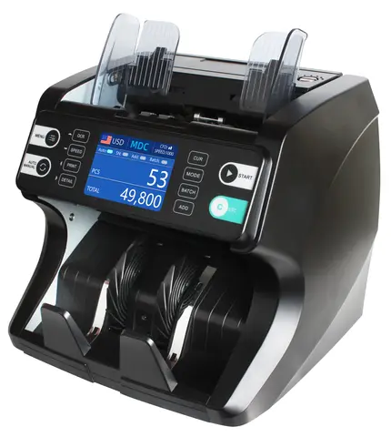 AL 926 Multi Currency Cash Registe Detector Money Counter Bill Counter Counting Machine LCD Display For EURO US Dollar AUD
